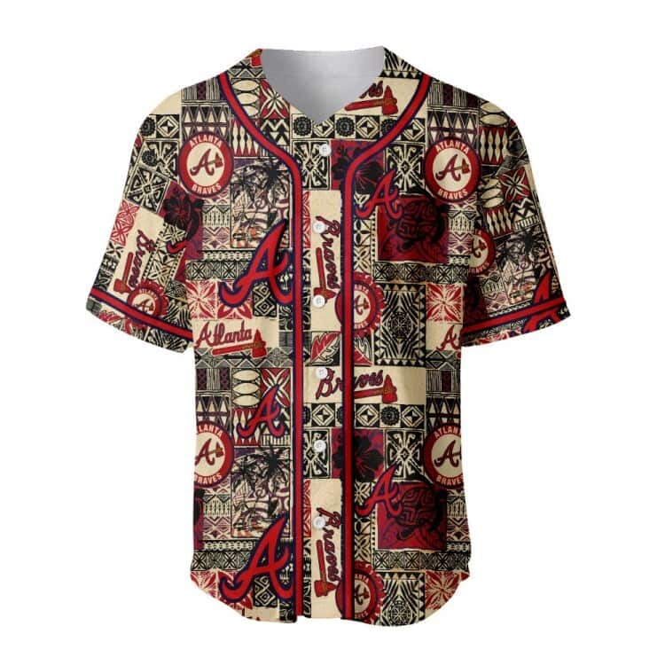 Vintage MLB Atlanta Braves Baseball Jersey Gift For Sports Dad Vintage MLB Atlanta Braves Baseball Jersey Gift For Sports Dad