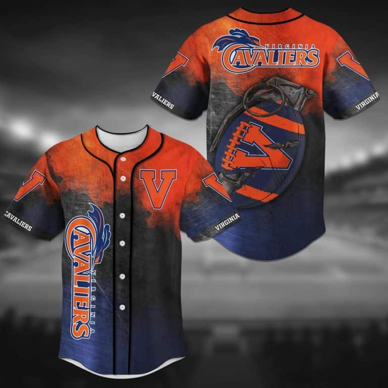 Awesome NCAA Virginia Cavaliers Baseball Jersey Grenade Gift For Best Friend