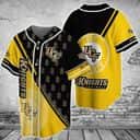 Black And Yellow NCAA UCF Knights Baseball Jersey Gift For Football Lovers Black And Yellow NCAA UCF Knights Baseball Jersey Gift For Football Lovers