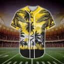 Vintage NCAA Iowa Hawkeyes Baseball Jersey Palm Tree Summer Holiday Gift