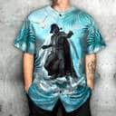 Aloha Darth Vader Baseball Jersey Surfing Palm Leaves Gift For Star Wars Fans Aloha Darth Vader Baseball Jersey Surfing Palm Leaves Gift For Star Wars Fans