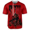 Red Darth Vader Baseball Jersey Sith Star Wars Birthday Gift Red Darth Vader Baseball Jersey Sith Star Wars Birthday Gift