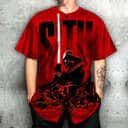 Red Darth Vader Baseball Jersey Sith Star Wars Birthday Gift Red Darth Vader Baseball Jersey Sith Star Wars Birthday Gift