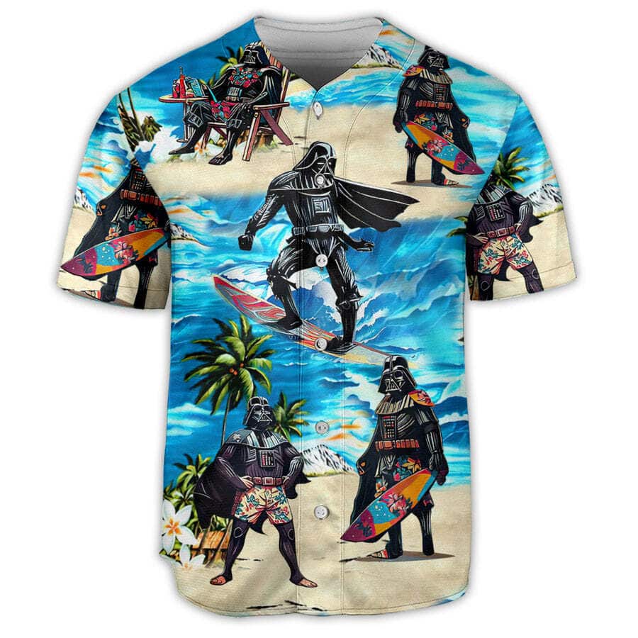Trending Darth Vader Baseball Jersey Surfing Funny Gift For Star Wars Fans Trending Darth Vader Baseball Jersey Surfing Funny Gift For Star Wars Fans