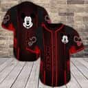 Black Disney Baseball Jersey Mickey Mouse Gift For Friendship Black Disney Baseball Jersey Mickey Mouse Gift For Friendship
