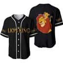 Black Disney Baseball Jersey The Lion King Best Gift For New Dad Black Disney Baseball Jersey The Lion King Best Gift For New Dad