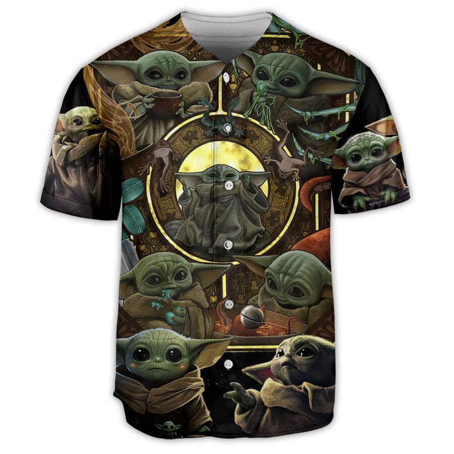 Awesome Baby Yoda Baseball Jersey Star Wars In Your Area Gift For Sport Lovers Awesome Baby Yoda Baseball Jersey Star Wars In Your Area Gift For Sport Lovers