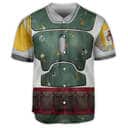 Stylish Star Wars Boba Fett Baseball Jersey Army Gift For Dad