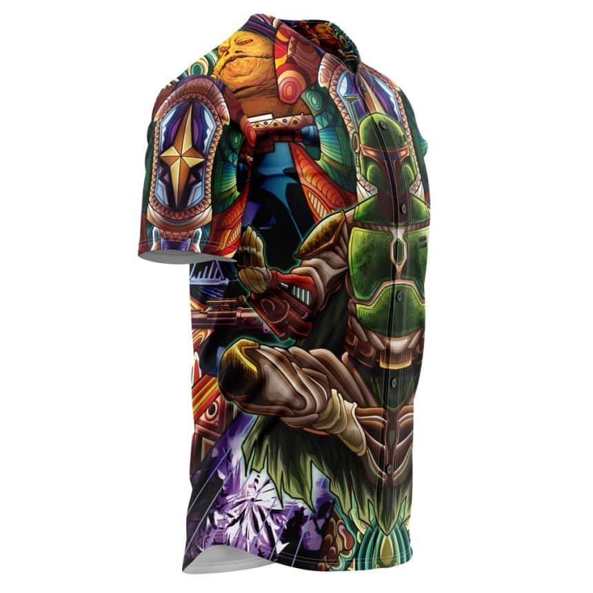 Special Trippy Boba Fett Baseball Jersey Star Wars Gift For Best Friend Special Trippy Boba Fett Baseball Jersey Star Wars Gift For Best Friend