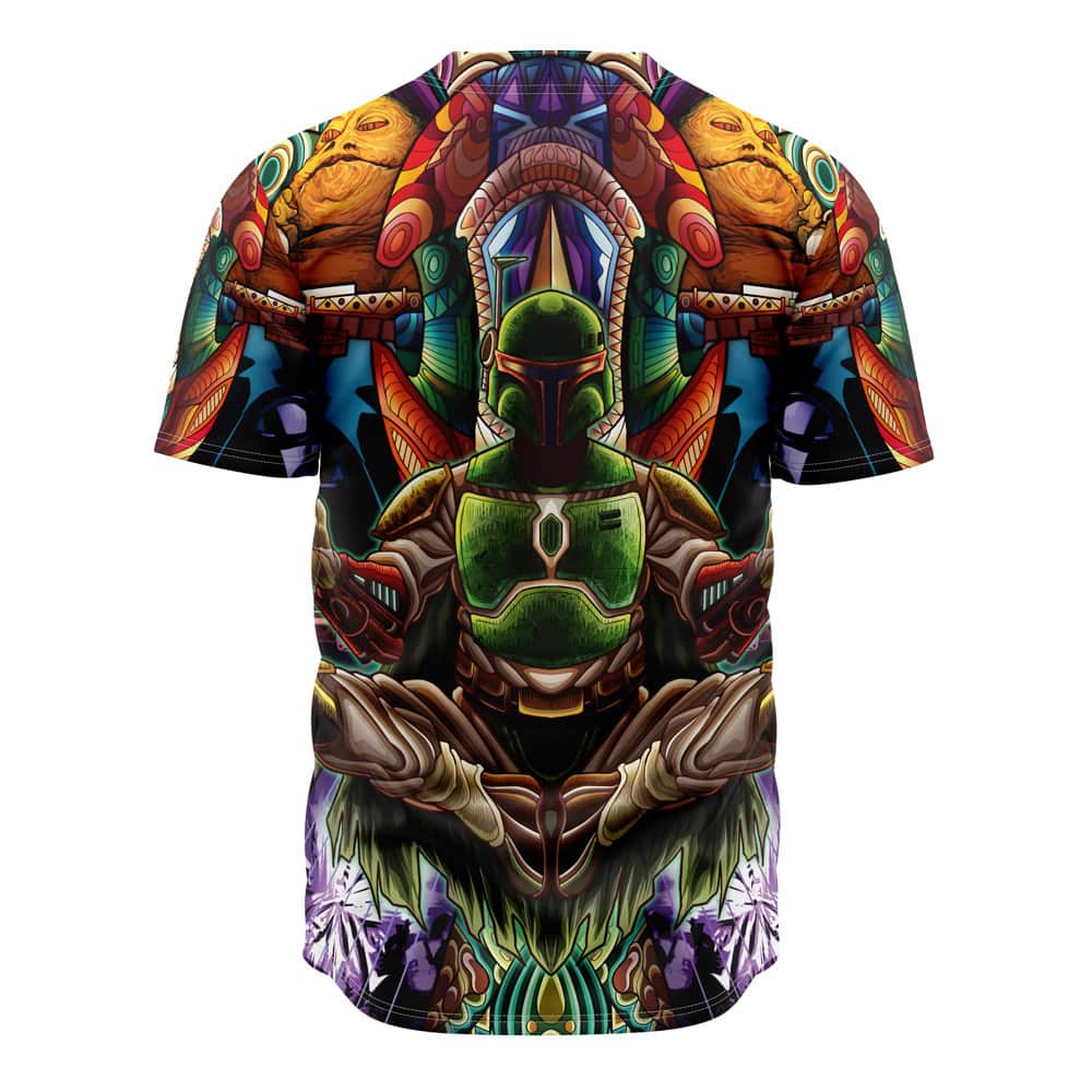 Special Trippy Boba Fett Baseball Jersey Star Wars Gift For Best Friend Special Trippy Boba Fett Baseball Jersey Star Wars Gift For Best Friend