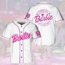 White Barbie Baseball Jersey Come On Let's Go Party Gift For Friends White Barbie Baseball Jersey Come On Let's Go Party Gift For Friends