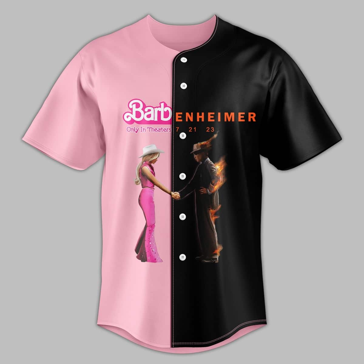 Barbenheimer Barbie Baseball Jersey Gift For Barbie Lovers