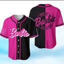 Pink And Black Split Barbie Baseball Jersey Come On Let's Go Party Gift For Fans Pink And Black Split Barbie Baseball Jersey Come On Let's Go Party Gift For Fans