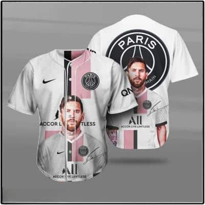 Stylish Messi Baseball Jersey Paris Gift For Dad From Daughter Stylish Messi Baseball Jersey Paris Gift For Dad From Daughter