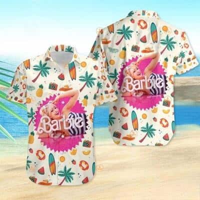Summer Barbie Hawaiian Shirt Trending Movie Gift For Beach Trip Summer Barbie Hawaiian Shirt Trending Movie Gift For Beach Trip