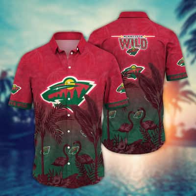 Vintage Aloha NHL Minnesota Wild Hawaiian Shirt Gift For Great Dad Vintage Aloha NHL Minnesota Wild Hawaiian Shirt Gift For Great Dad