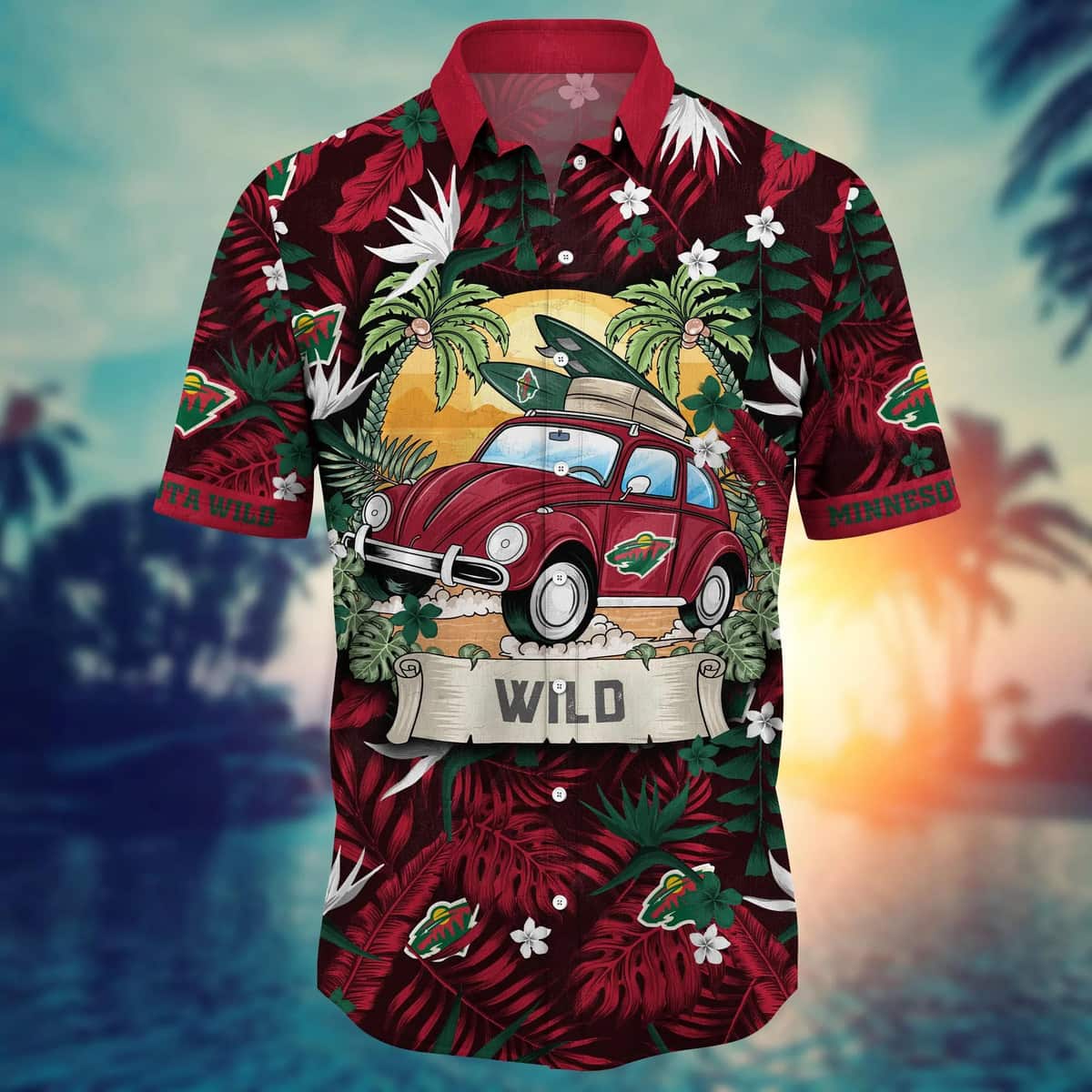 Colorful Aloha NHL Minnesota Wild Hawaiian Shirt Summer Gift For Beach Trip Colorful Aloha NHL Minnesota Wild Hawaiian Shirt Summer Gift For Beach Trip