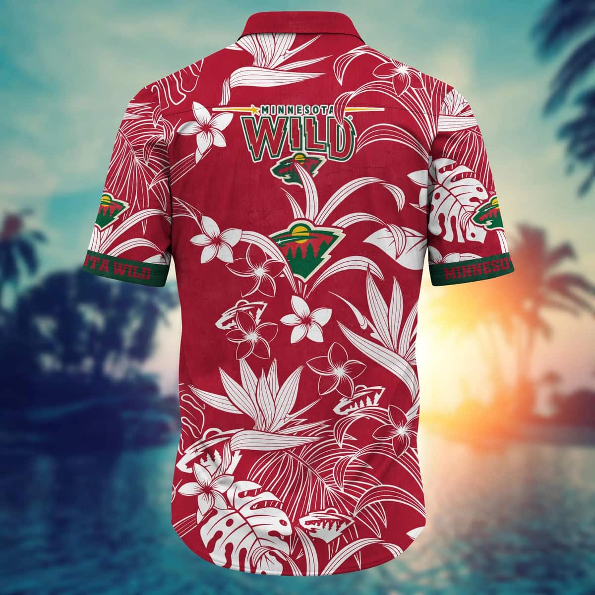 NHL Minnesota Wild Hawaiian Shirt Tropical Forest Gift For Beach Lovers NHL Minnesota Wild Hawaiian Shirt Tropical Forest Gift For Beach Lovers
