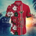 NHL Minnesota Wild Hawaiian Shirt Summer Holiday Gift For Friends NHL Minnesota Wild Hawaiian Shirt Summer Holiday Gift For Friends