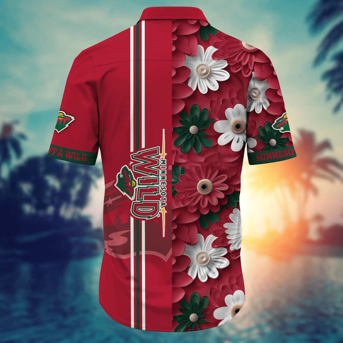 NHL Minnesota Wild Hawaiian Shirt Summer Holiday Gift For Friends NHL Minnesota Wild Hawaiian Shirt Summer Holiday Gift For Friends