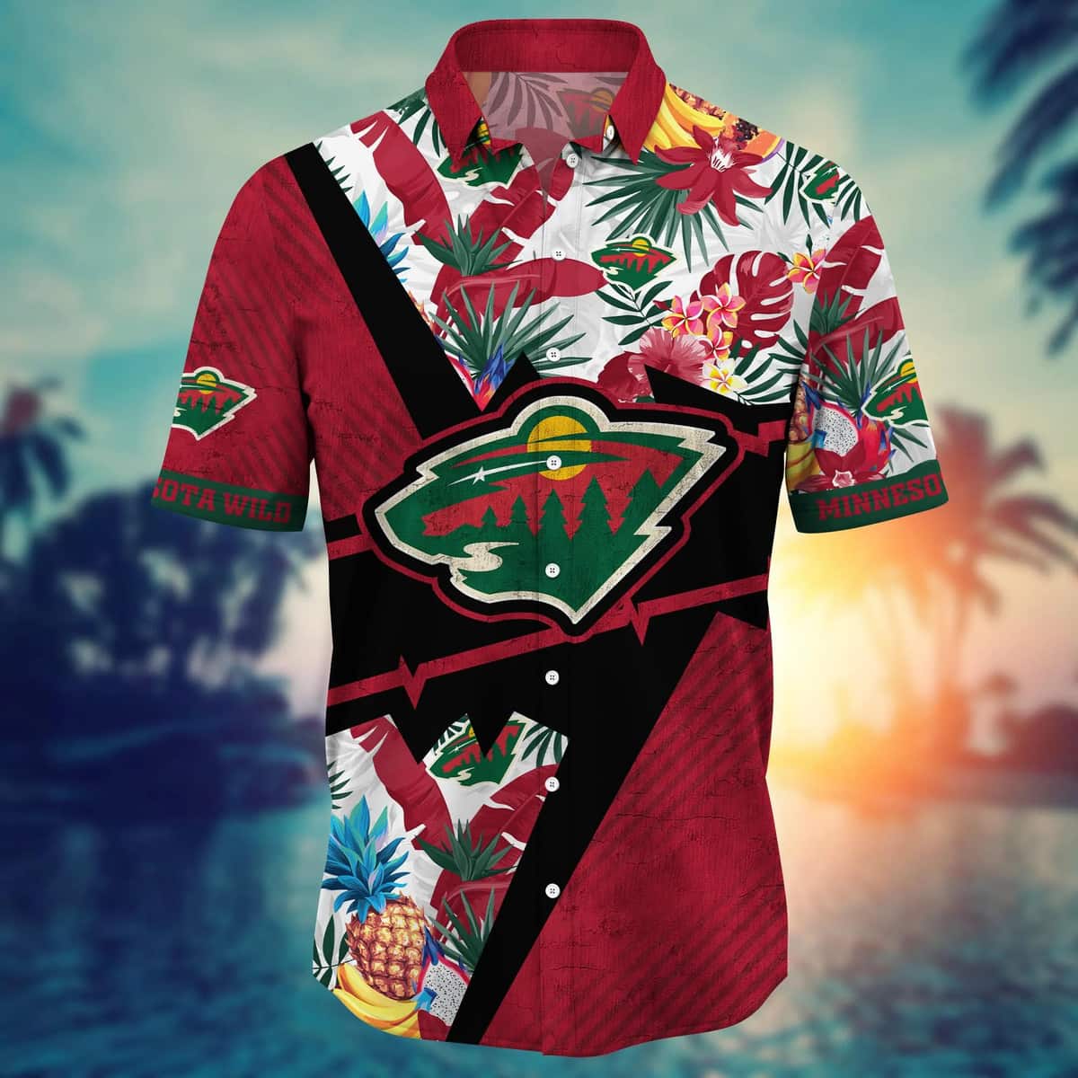 Colorful Aloha NHL Minnesota Wild Hawaiian Shirt Gift For Beach Lovers Colorful Aloha NHL Minnesota Wild Hawaiian Shirt Gift For Beach Lovers