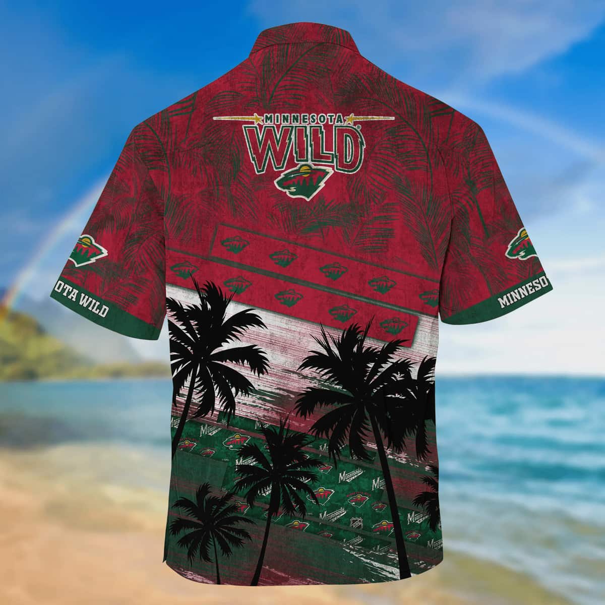 Vintage Aloha NHL Minnesota Wild Hawaiian Shirt Palm Tree Gift For Best Friend Vintage Aloha NHL Minnesota Wild Hawaiian Shirt Palm Tree Gift For Best Friend