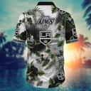 Floral Aloha NHL Los Angeles Kings Hawaiian Shirt Hibiscus Flowers Gift For Family