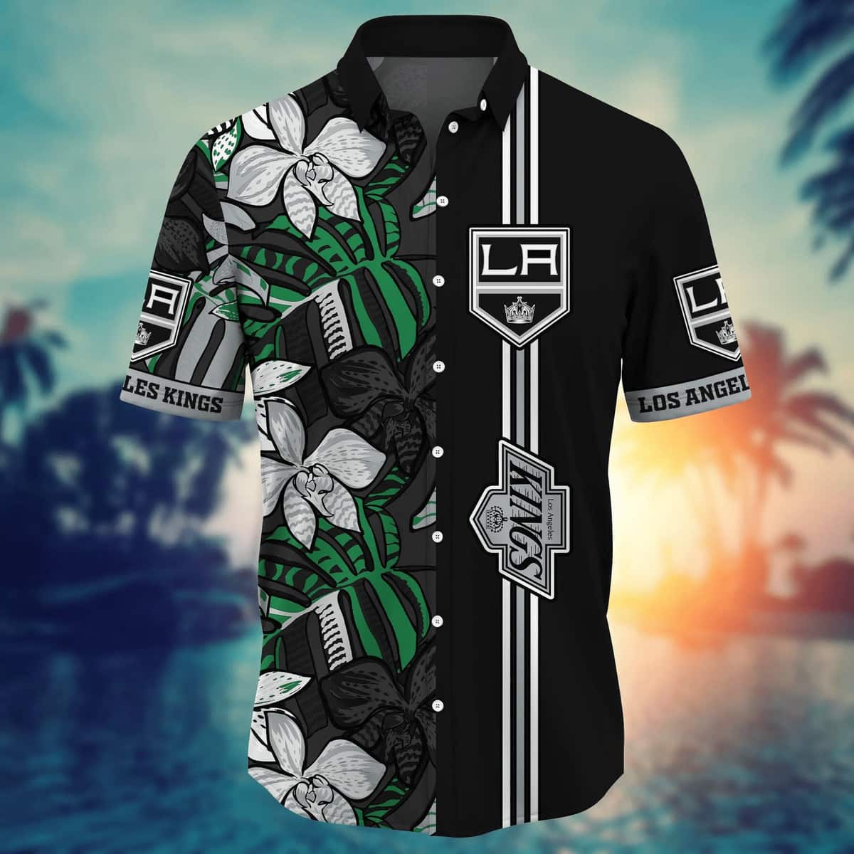 Trending Aloha NHL Los Angeles Kings Hawaiian Shirt Beach Gift For Friend Trending Aloha NHL Los Angeles Kings Hawaiian Shirt Beach Gift For Friend