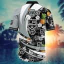 NHL Los Angeles Kings Hawaiian Shirt Pineapple Practical Beach Gift For Great Dad NHL Los Angeles Kings Hawaiian Shirt Pineapple Practical Beach Gift For Great Dad