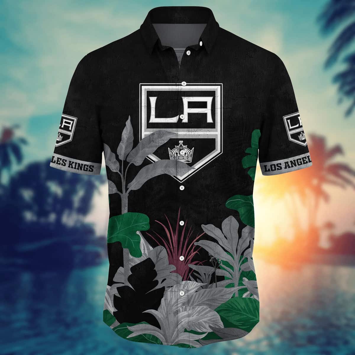 Classic Aloha NHL Los Angeles Kings Hawaiian Shirt Summer Vacation Gift Classic Aloha NHL Los Angeles Kings Hawaiian Shirt Summer Vacation Gift