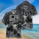Vintage Aloha NHL Los Angeles Kings Hawaiian Shirt Palm Tree Gift For Cool Dad Vintage Aloha NHL Los Angeles Kings Hawaiian Shirt Palm Tree Gift For Cool Dad