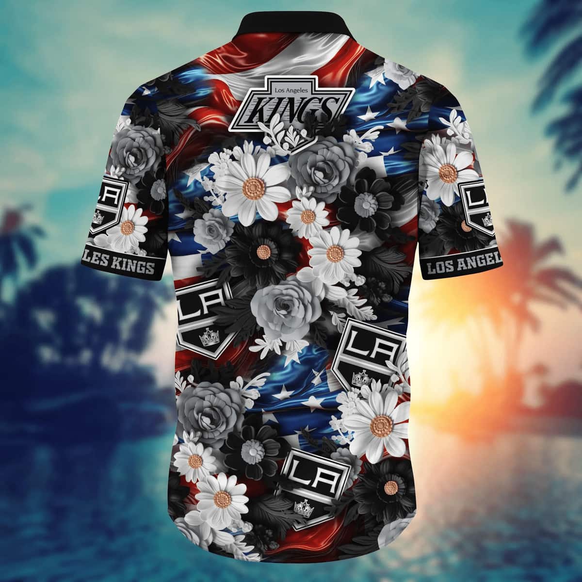 Floral Aloha NHL Los Angeles Kings Hawaiian Shirt Gift For Summer Lovers Floral Aloha NHL Los Angeles Kings Hawaiian Shirt Gift For Summer Lovers
