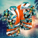 Colorful Aloha NFL Miami Dolphins Hawaiian Shirt Pineapple Gift For Beach Trip Colorful Aloha NFL Miami Dolphins Hawaiian Shirt Pineapple Gift For Beach Trip