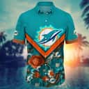 Floral Aloha NFL Miami Dolphins Hawaiian Shirt Best Gift For Friend Floral Aloha NFL Miami Dolphins Hawaiian Shirt Best Gift For Friend