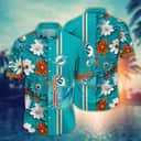 Floral Aloha NFL Miami Dolphins Hawaiian Shirt Beach Vacation Gift For Dad Floral Aloha NFL Miami Dolphins Hawaiian Shirt Beach Vacation Gift For Dad