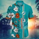 Floral Aloha NFL Miami Dolphins Hawaiian Shirt Beach Vacation Gift For Dad Floral Aloha NFL Miami Dolphins Hawaiian Shirt Beach Vacation Gift For Dad