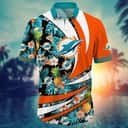 Tropical Aloha NFL Miami Dolphins Hawaiian Shirt Pineapple Beach Lovers Gift Tropical Aloha NFL Miami Dolphins Hawaiian Shirt Pineapple Beach Lovers Gift