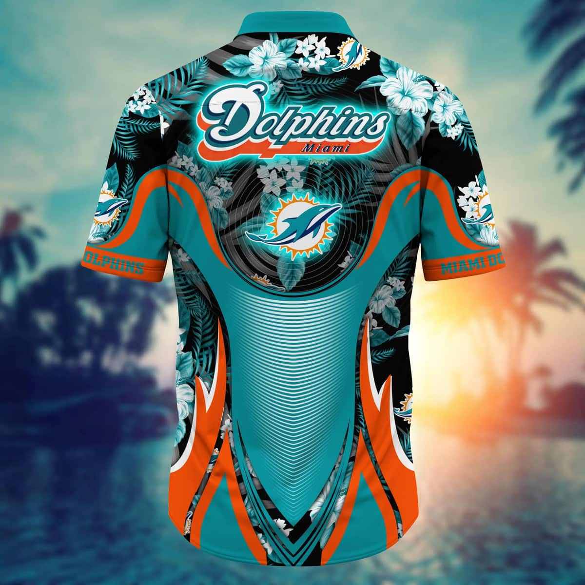Cool Aloha NFL Miami Dolphins Hawaiian Shirt Tropical Plant Gift For Football Fans Cool Aloha NFL Miami Dolphins Hawaiian Shirt Tropical Plant Gift For Football Fans