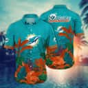 Tropical Aloha NFL Miami Dolphins Hawaiian Shirt Special Summer Gift For Boyfriend Tropical Aloha NFL Miami Dolphins Hawaiian Shirt Special Summer Gift For Boyfriend