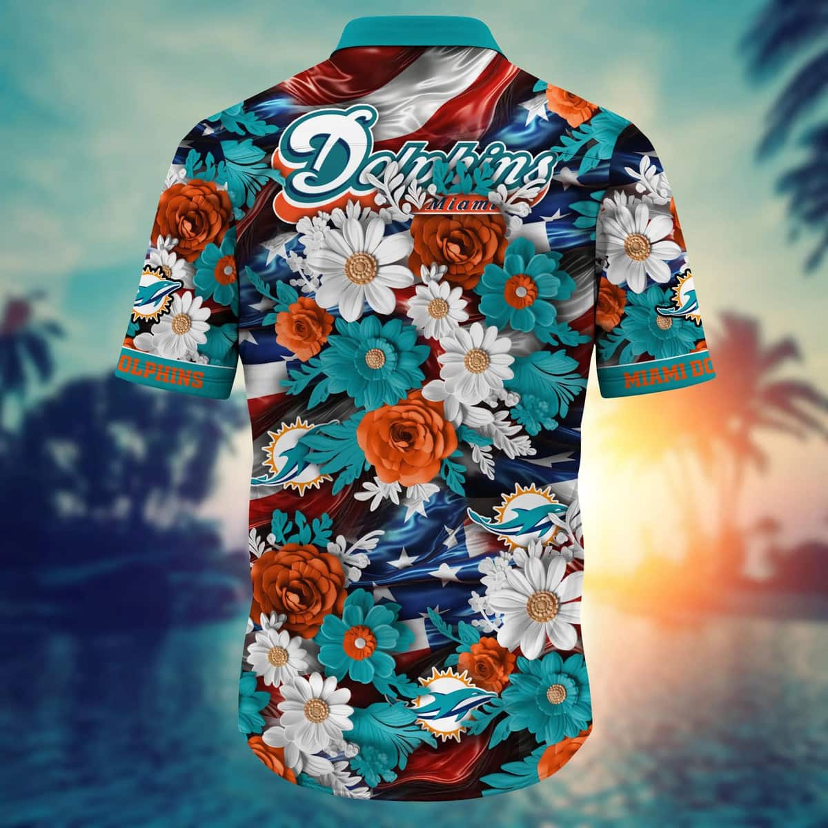 Floral Aloha NFL Miami Dolphins Hawaiian Shirt Trendy Summer Gift For Friend Floral Aloha NFL Miami Dolphins Hawaiian Shirt Trendy Summer Gift For Friend