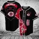 Black Cincinnati Reds Baseball Jersey Flaming Ball Gift For MLB Fans Black Cincinnati Reds Baseball Jersey Flaming Ball Gift For MLB Fans
