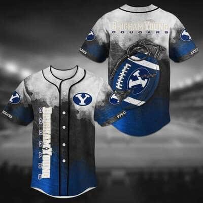 Awesome NFL BYU Cougars Baseball Jersey Grenade Gift For Football Lovers Awesome NFL BYU Cougars Baseball Jersey Grenade Gift For Football Lovers