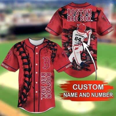 Personalized Boston Red Sox Baseball Jersey Gift For MLB Fans Personalized Boston Red Sox Baseball Jersey Gift For MLB Fans