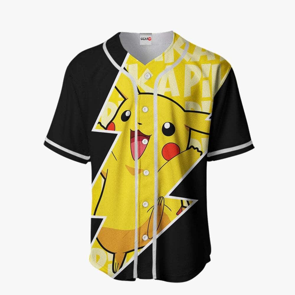 Special Pikachu Baseball Jersey Pokémon Cool Gift For Best Friend Special Pikachu Baseball Jersey Pokémon Cool Gift For Best Friend