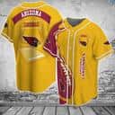 Yellow NFL Arizona Cardinals Baseball Jersey Gift For Friendship Yellow NFL Arizona Cardinals Baseball Jersey Gift For Friendship