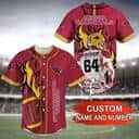 NFL Arizona Cardinals Baseball Jersey Custom Name And Number Gift For Coaches Football NFL Arizona Cardinals Baseball Jersey Custom Name And Number Gift For Coaches Football