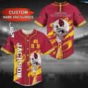 Red NFL Arizona Cardinals Baseball Jersey Custom Name And Number Gift For Football Boyfriend Red NFL Arizona Cardinals Baseball Jersey Custom Name And Number Gift For Football Boyfriend