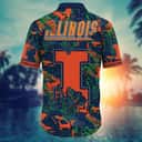 NCAA Illinois Fighting Illini Hawaiian Shirt Tropical Summer Gift For Best Friend