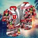 Summer Aloha NCAA Utah Utes Hawaiian Shirt Pineapple Gift For Friend Summer Aloha NCAA Utah Utes Hawaiian Shirt Pineapple Gift For Friend