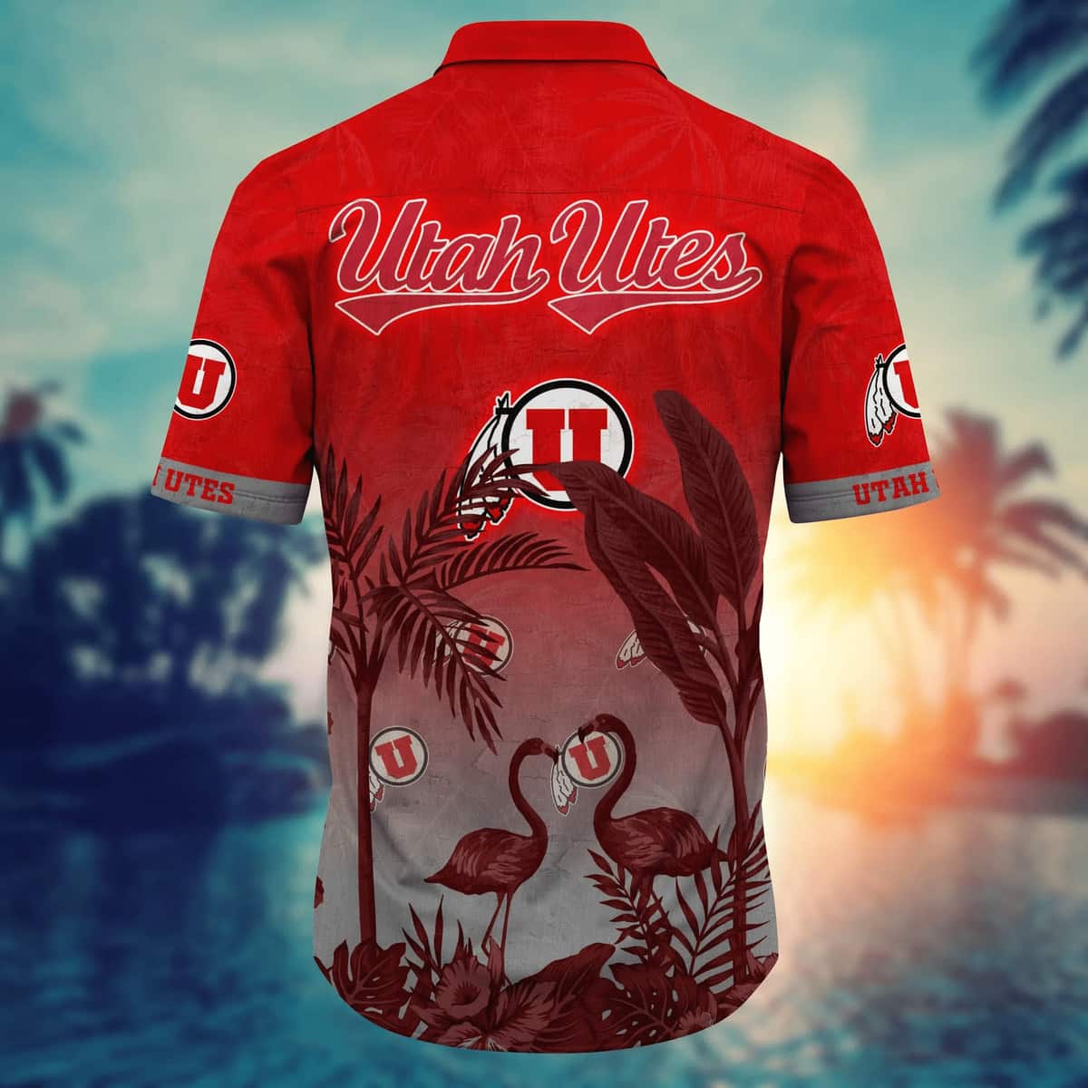 Vintage Aloha NCAA Utah Utes Hawaiian Shirt Beach Vacation Gift For Boyfriend Vintage Aloha NCAA Utah Utes Hawaiian Shirt Beach Vacation Gift For Boyfriend